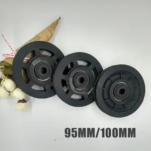 95/100mm Roda Katrol Gym Roda Katrol Bearing Universal Roda Pulley Home Gym Pulley Gym