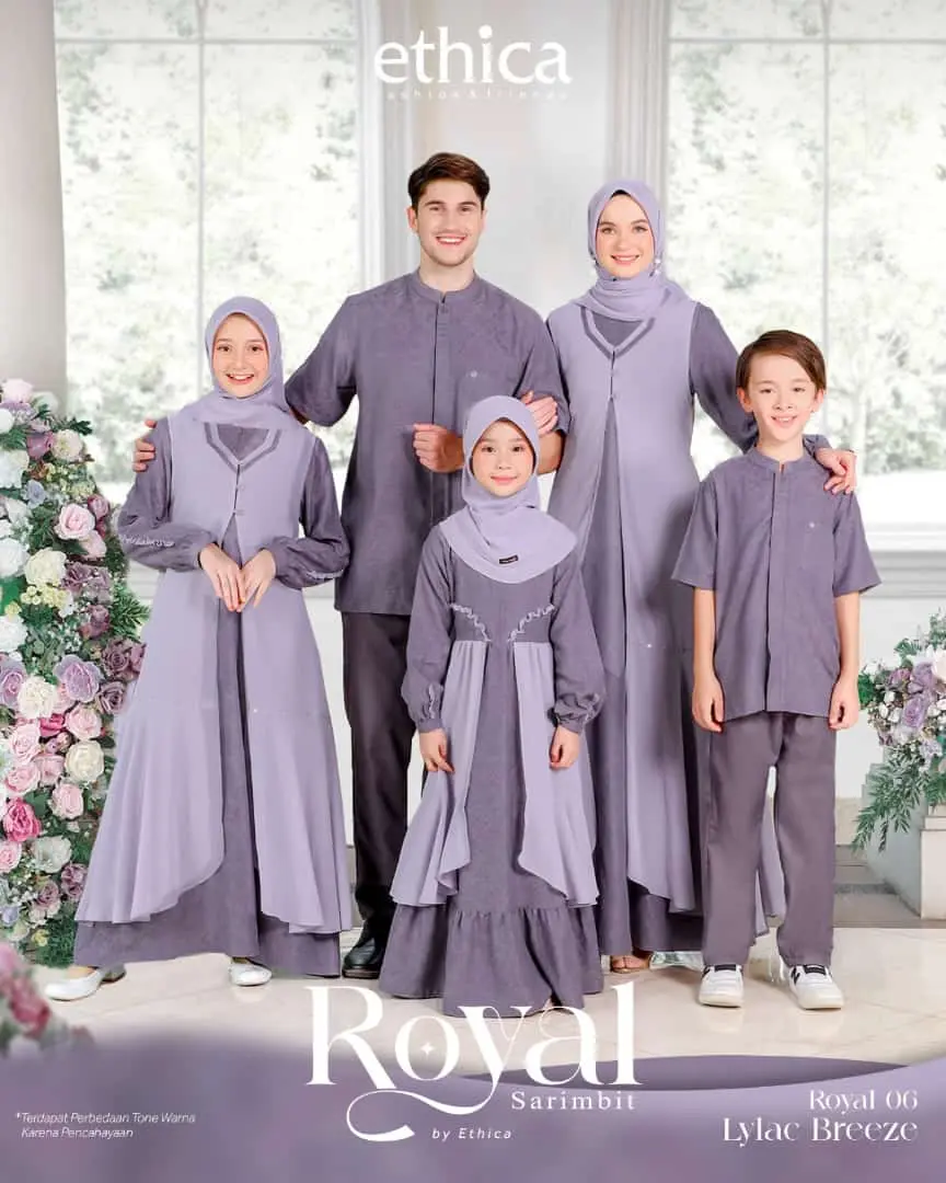 SARIMBIT ETHICA 2024 ROYAL 06 LYLAC BREEZE. CANTIK ELEGAN KEKINIAN