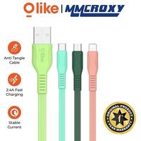 Gambar Olike OC-C2M/OC-C2C/OC-C2L Kabel Data Charger Fast Charging 2.4A - OC-C2M MICROUSB dari MMCROXY Kota Administrasi Jakarta Pusat 2 Tokopedia