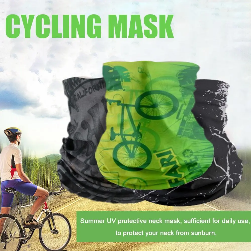 Outdoor Fishing Hiking Riding Headband Cycling Mask Warmer Women Scarf Men Balaclava Color G1P2