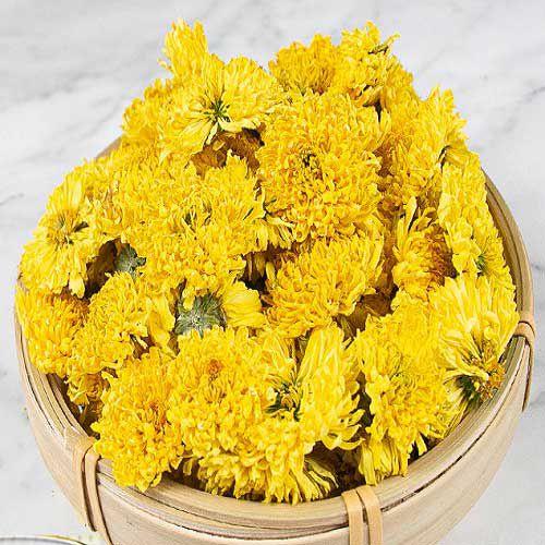 Trà Hoa Cúc Vàng Sấy Khô Cao Cấp Thơm Mát Lọc Vụn Nước Trà Vàng Tươi - Trà Thảo Mộc Thanh Nhiệt Siêu thị thảo mộc Phương Nhi