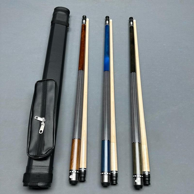 Cơ bida lỗ cao cấp TL Cue ngọn mộc   - gậy bi-a lỗ cao cấp TL Cue (Tặng kèm combo bao da + phụ kiện)