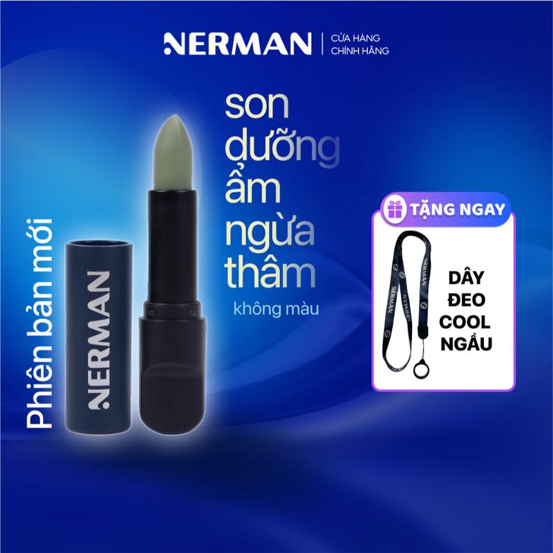 Son dưỡng cho nam Nerman dưỡng ẩm môi,nứt nẻ,không bết dính,hỗ trợ mờ thâm Men in Black 4g Skincare Massage Tẩy Trang Cacao 3