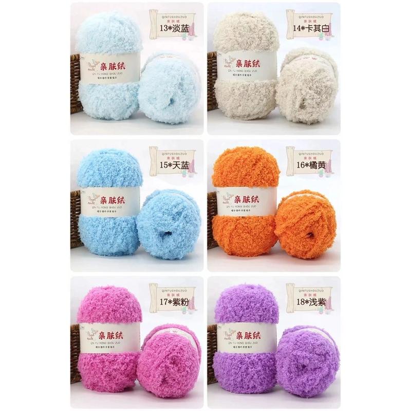 Product Introduction of Wool knitted scarf hat yarn crocheted handmade toys 9