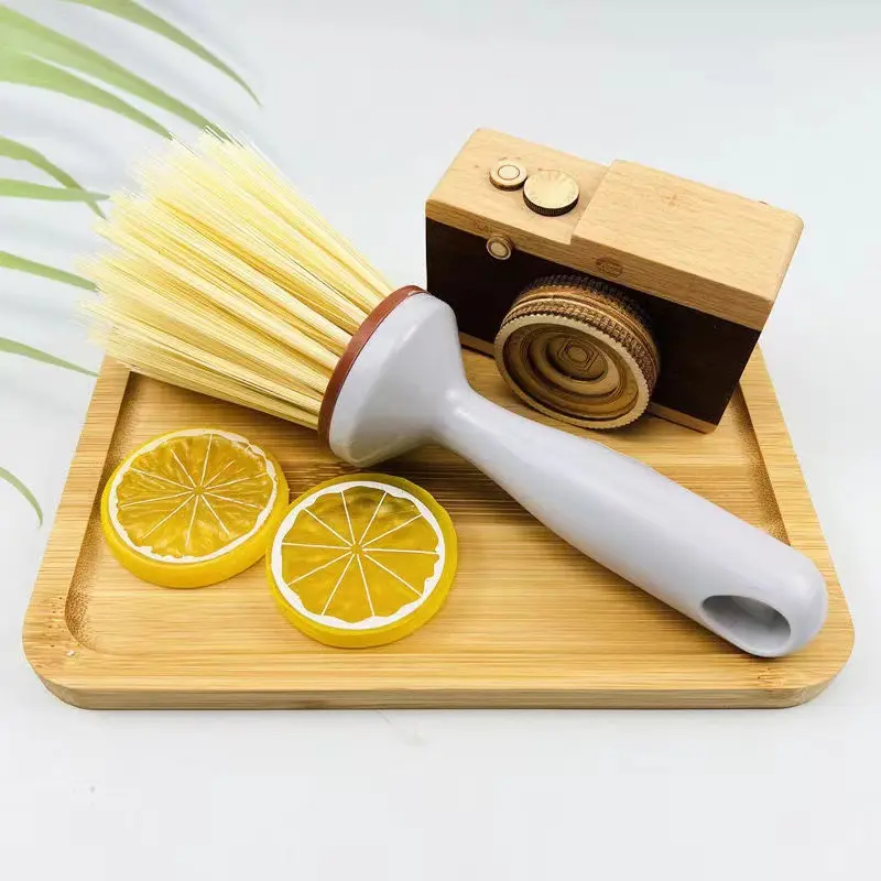Bàn Chải Nồi, Bàn Chải Nhà Bếp Gia Dụng, Để Rửa Nồi Và Bát Đĩa, Dầu Chống Dính, Thích Hợp Cho Bếp Và Bếp, Bàn Chải Tẩy Cặn Làm Sạch Bát Đĩa 3