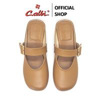 Gambar CALBI NHBE 625 Sandal Wedges Slip-on Wanita 4cm Mary Jane Bustong Formal Premium Anggun Empuk Stevia - Hitam, 36 dari Calbi Kota Tangerang 5 Tokopedia