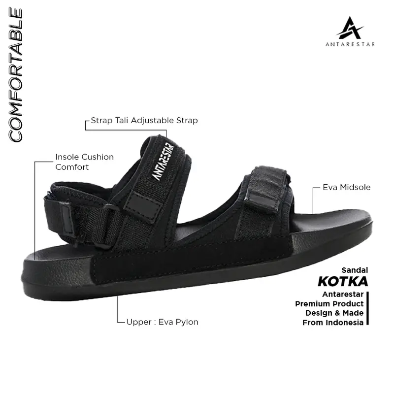 ANTARESTAR Official Sendal Outdoor Pria Wanita Sandal Viral Casual Kotka Series Antarestar Jepit 5