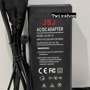 Adaptor 12V 5A Murah / Adaptor DC 12 Volt 5 Ampere Murah Power Supply