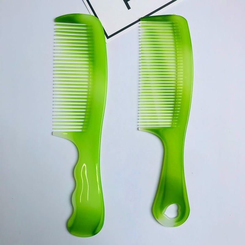 Product Introduction of 10 pieces of nylon comb with free shipping, unbreakable, thickened plastic household comb, professional hairdressing comb set, hairdressing comb 22