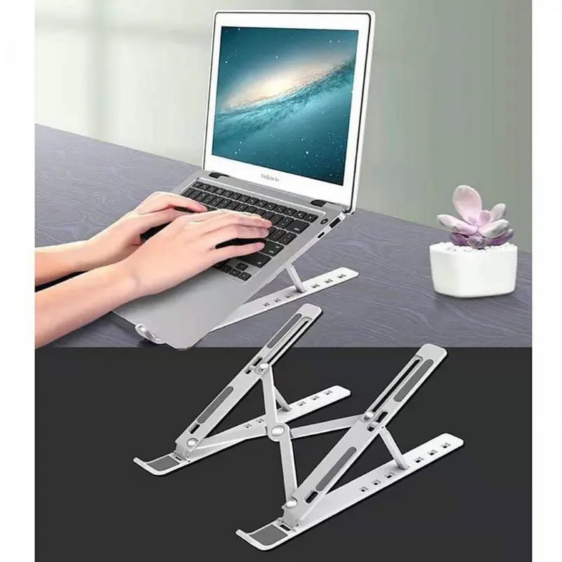 Stand Holder/Notebook/Laptop Lipat Portable Plastik FSB1 Anti Slip Multi Position AK002 - XOBOX 2