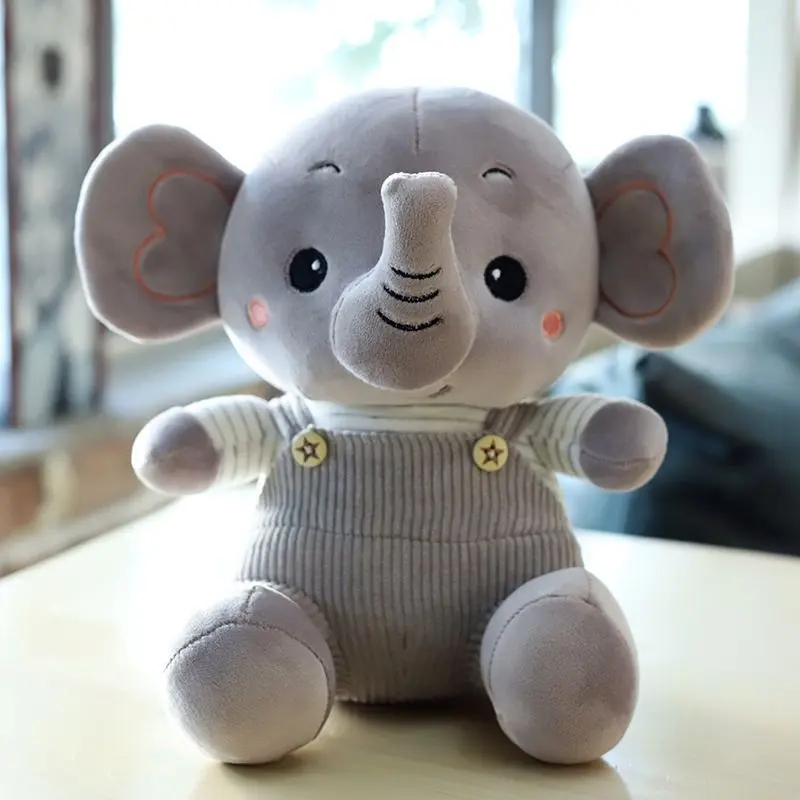 Búp Bê Voi Nhồi Bông Cho Trẻ Em, Đồ Chơi Nhồi Bông Ragdoll, Máy Cần Cẩu, Búp Bê Nhỏ, Quà Tặng Sinh Nhật