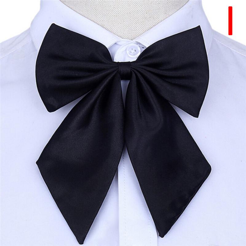 Product Introduction of Women Bowties Striped Bow Ties Silk Tie Bow Tie Butterfly Neck Wear Collar 28