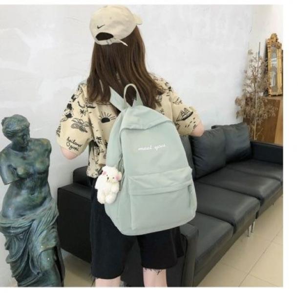 Product Introduction of Cặp Sách Nữ, Phong Cách Hàn Quốc, Thích Hợp Cho Trường Trung Học Và Trung Học Cơ Sở, Thiết Kế Ulzzang Harajuku, Đơn Giản, Thích Hợp Cho Học Sinh Trung Học Cơ Sở Và Trung Học Cơ Sở, Ba Lô Cho Sinh Viên Đại Học 18