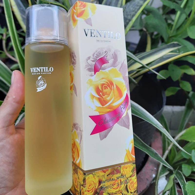 [TẶNG KÈM SON SIÊU XỊN] Nước hoa Ventilo Charming Rose Hương Hoa 100 ml