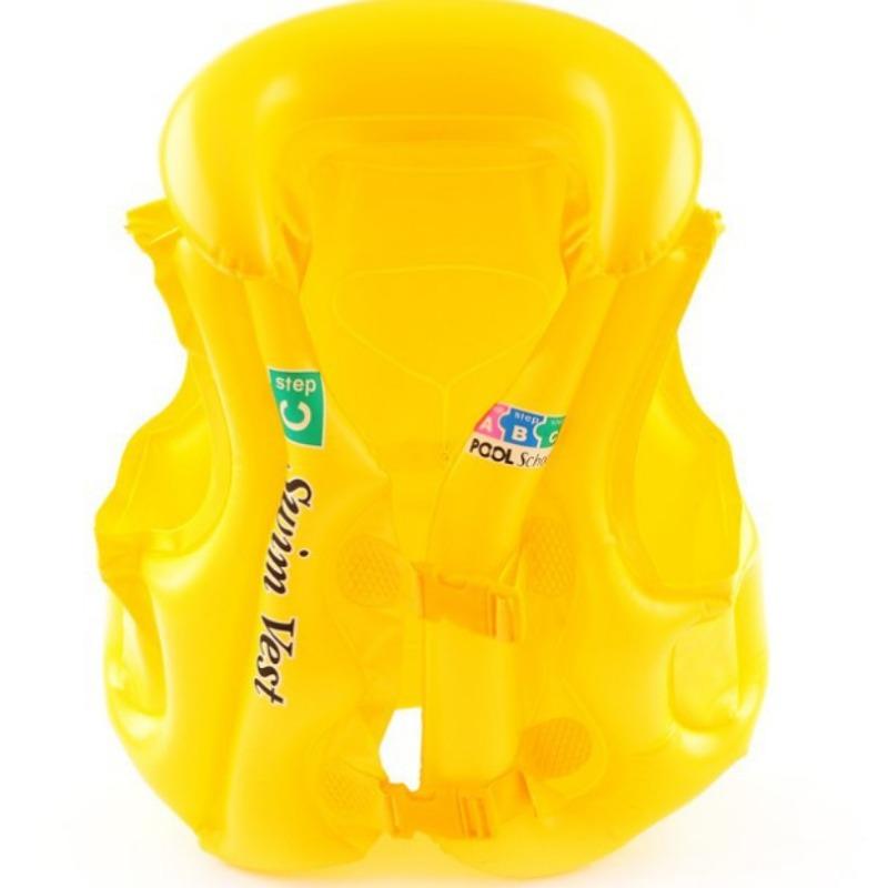Product Introduction of Thickened Environmental Protection PVC Inflatable Life Jacket Large, Small, Medium Size Inflatable Children's Buoyancy Clothing Inflatable Vest 0