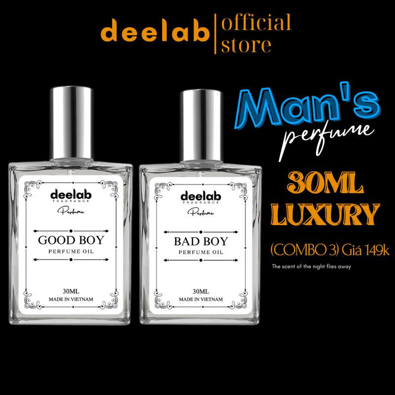 [BST NAM LUXURY 30ML] Tinh Dầu Nước Hoa Nam Dạng Xịt Deelab Fragrance Nhẹ nhàng, Lãng tử, Phong Trần - Dạng xịt 30m