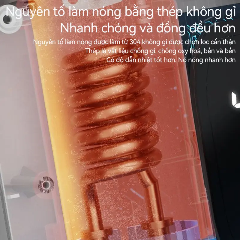 （Cửa hàng địa phương）Máy nước nóng gia dụng 4000W phòng tắm gia dụng máy nước nóng 4