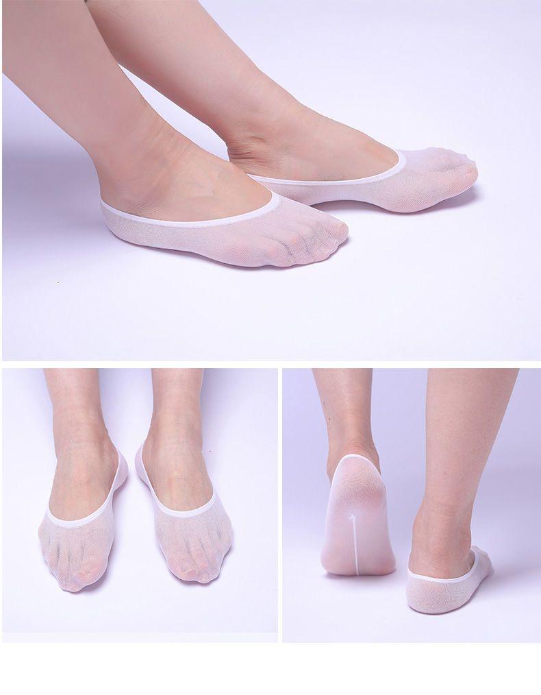 Product Introduction of Tất Vô Hình Siêu Mỏng, Dành Cho Nữ, Tất Mùa Hè Ma Thuật, Thoáng Khí, Không Trơn Trượt, Tất Thuyền, Tất Lụa Chống Mùi, Có Sẵn Trong 1-20 Đôi 16