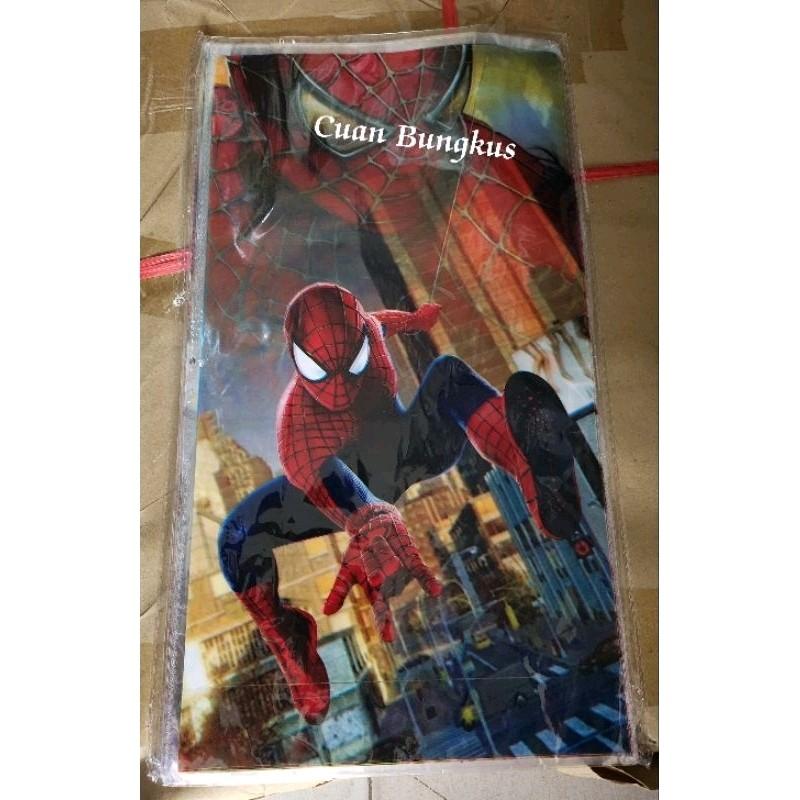 Plastik Snack Ulang Tahun (ultah) / Plastik Karakter / Plastik OPP Spiderman 10 pcs Party Bag Ultah 0