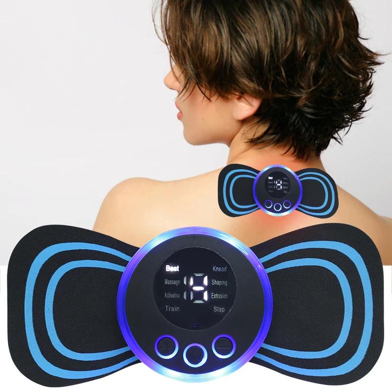 1 pair /2 pieces of massage patch replacement silicone gel abdominal ...
