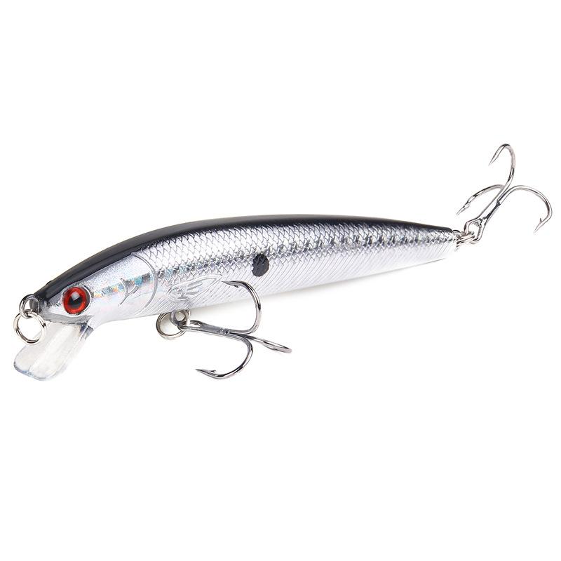 Mồi Câu Cá, 9g / 10cm, Thiết Kế Cá Tuế, Wobbler, Nổi, Thích Hợp Cho Bass Và Cá Ngựa, Mồi Cứng Nhân Tạo, Mồi Quay, Dụng Cụ Câu Cá Cá Chép Pesca, 1 Chiếc 8