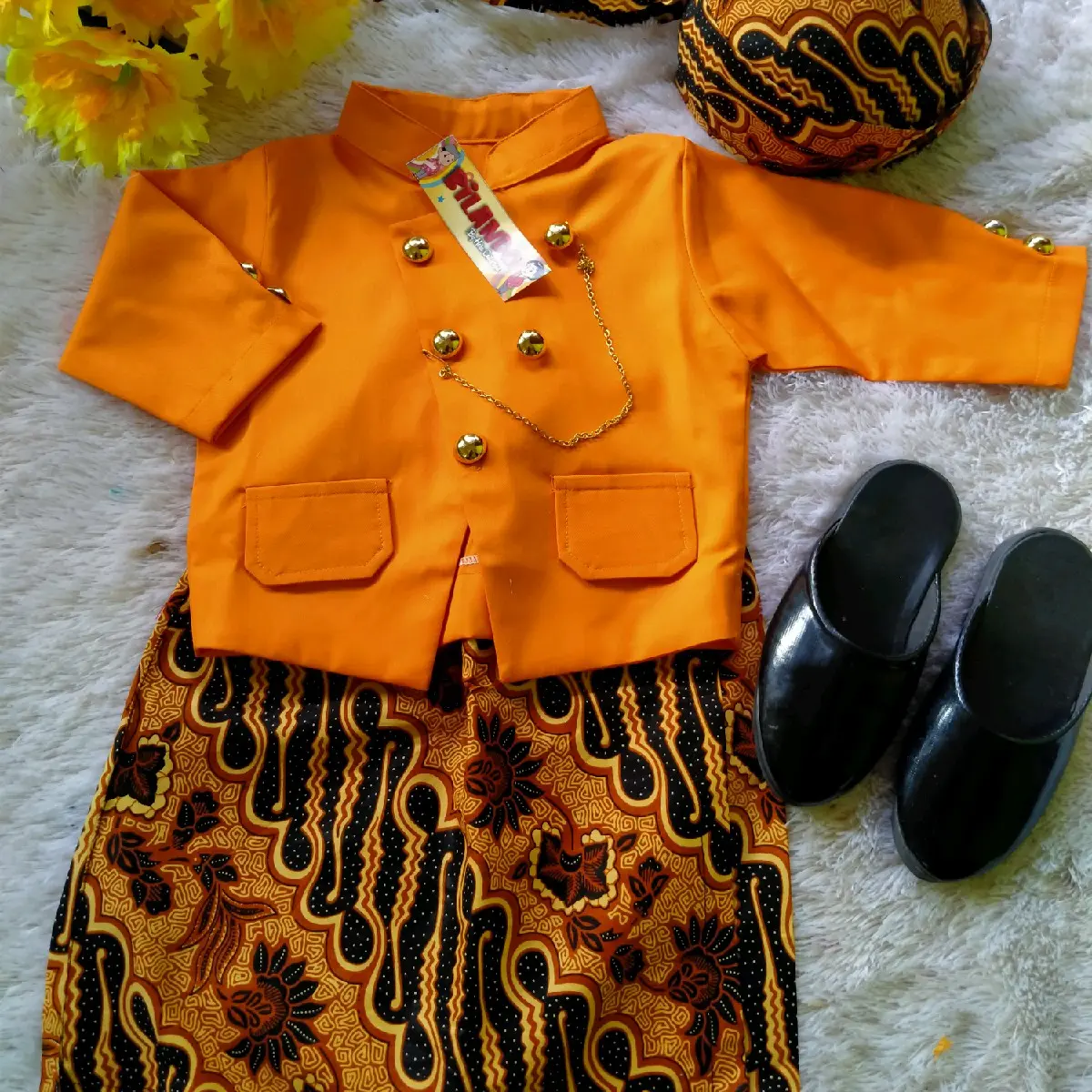 Beskap bayi 6-12 bln//beskap anak//baju pitonan//baju tedak siten