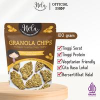 Gambar Nola Granola Chips Peanut Butter 100 Gram dari VERLINOLA Kota Administrasi Jakarta Selatan 1 Tokopedia