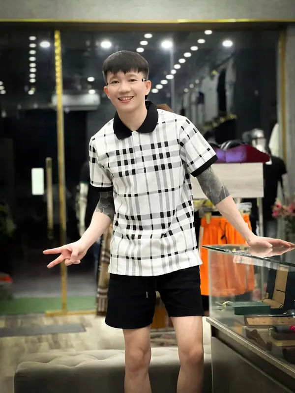 ÁO THUN NAM CAO CẤP CO GIÃN THOẢI MÁI KIỂU DÁNG TRẺ TRUNG SANG TRỌNG THẤM HÚT MỒ HÔI MENSWEAR CỔ TRÒN POLO 2