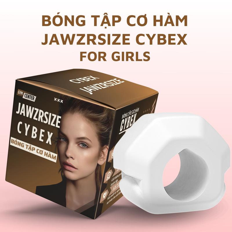 Mua 1 tặng 1 - Bóng Tập Cơ Hàm Nam Nữ CYBEX JAWZRSIZE 4 Cấp Độ - Dụng Cụ Tập Chewing Jawsize Hổ Trợ Cải Thiện Mỡ Mặt Nọng Cằm Cải Thiện Mặt Lệch