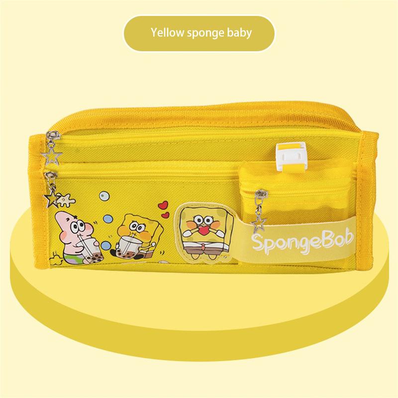 Product Introduction of Cute Cartoon Pencil Case Large Capacity Multi-layer Creative Cute Pencil Case Kuromi Cinnamoroll Cartoon Stationery Bag School Supplies Pen Box 16