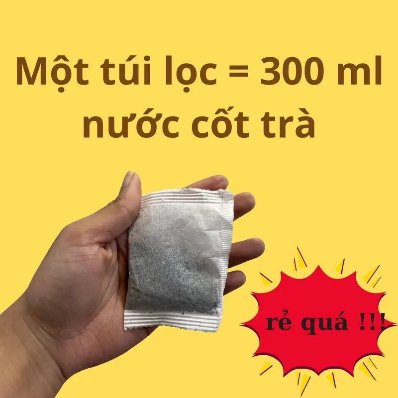 Trà đào Totto Chan túi lọc tiện lợi dùng pha chế trà trái cây, trà đào, trà đào cam sả cost thấp , ứng dụng cao bán mọi mô hình Tea Chè Chua 5