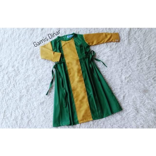 Gamis Dinar Set Family Couple Ibu Ayah Dan anak 3