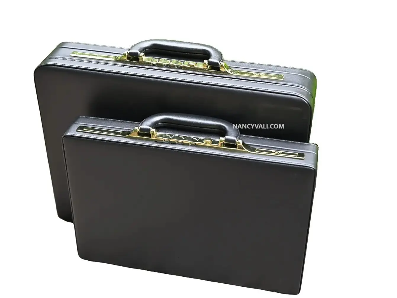 Cặp da khóa số doanh nhân size trung AS04 17 inch Nhung