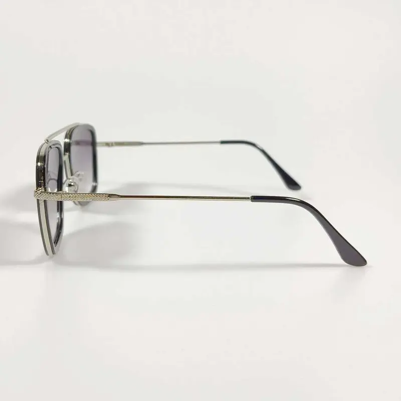 RBVTURAS Kacamata Tony Stark Steampunk HD Sunglasses Metal Frame - 66218 8