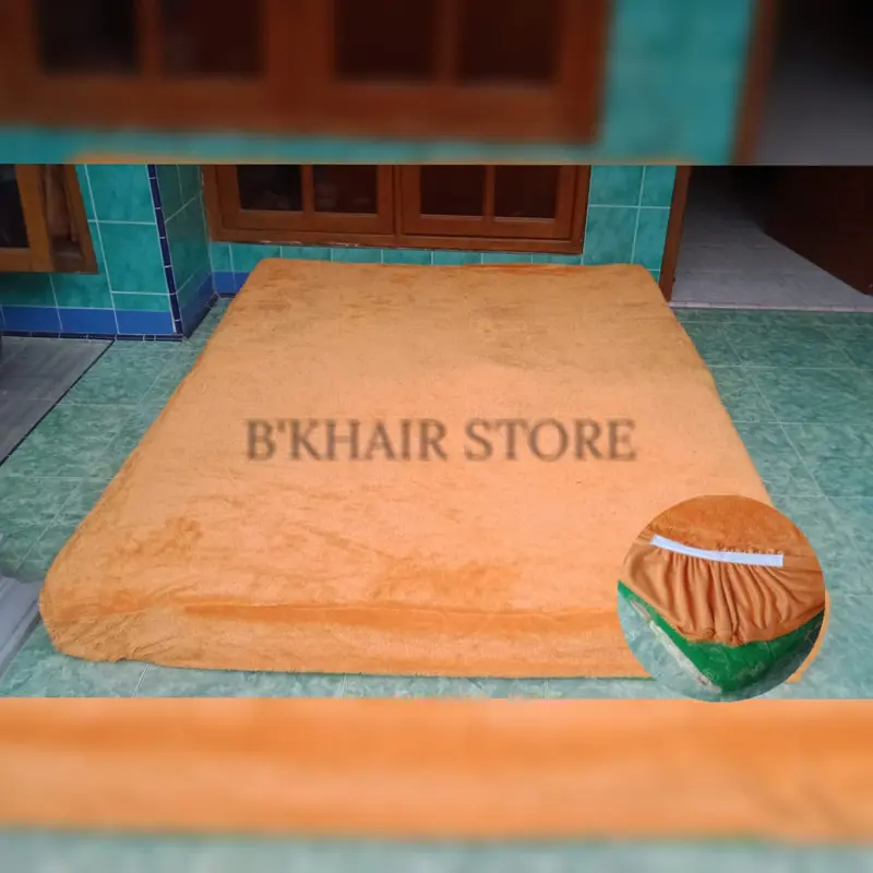 SPREI BULU RASFUR - COVER KASUR BULU - SPRAI SPRINGBED 2