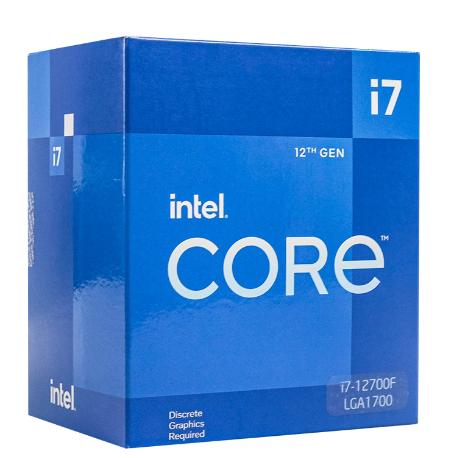 Bộ vi xử lý Intel Core i7-12700F (Up to 4.9Ghz, 12 nhân 20 luồng, 25MB Cache, 125W) - Socket Intel LGA 1700 1