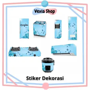 Sticker dekorasi sticker Flower 003 , sticker kulkas sticker mesin cuci, sticker dinding wallpaper sticker pintu hiasan sticker sticker kompor sticker ac sticker dispenser