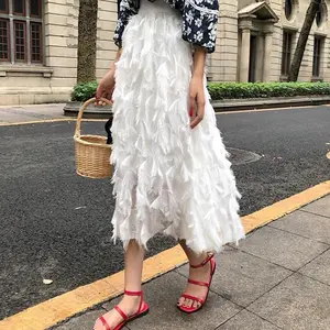 Rok Bulu prem Import Baju Wanita