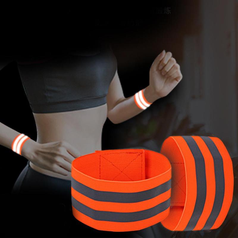 Product Introduction of Reflective Bands Elasticated Armband Wristband Ankle Leg S Safety Reflector Tape Ss For G0V8 46