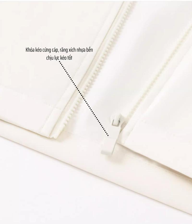 Product Introduction of Áo Khoác Gió Nam Nữ Mũ Cao Cấp 2 Lớp PEABOO Mã BST03 In Hình Chống Nước Chống Nắng Form Rộng Kiểu Dáng Unisex 25