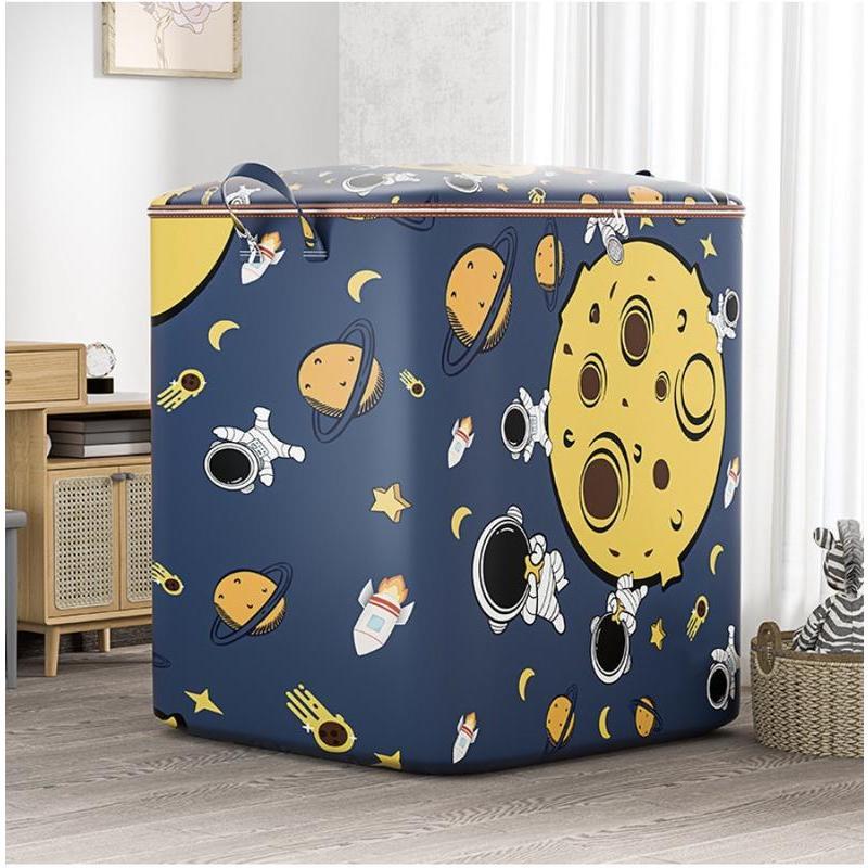Túi Đựng Chăn Màn Quần Áo Cớ Lớn 100L Có Thể Gấp Gọn Tiện Lợi (Hàng Loại 1 Dày Đẹp) 3