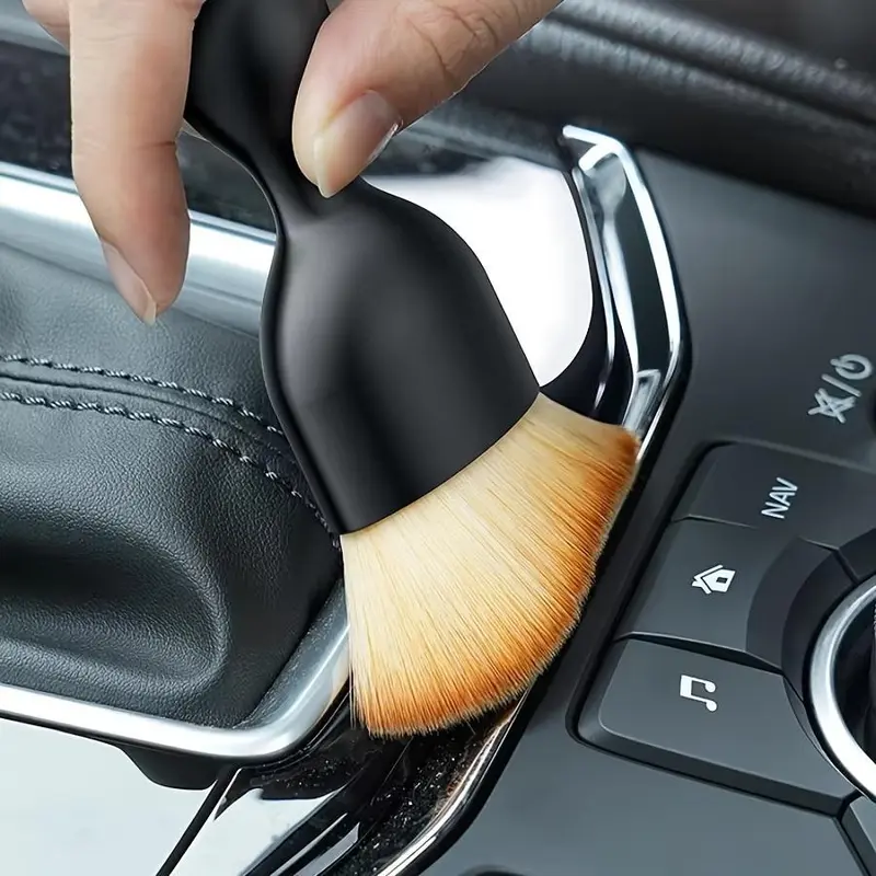 Car Interior Cleaning Brush, Multifunctional Car Interior Dust Removal Tool, Soft Car Interior Cleaning Brush, Car Cleaning Accessories 3