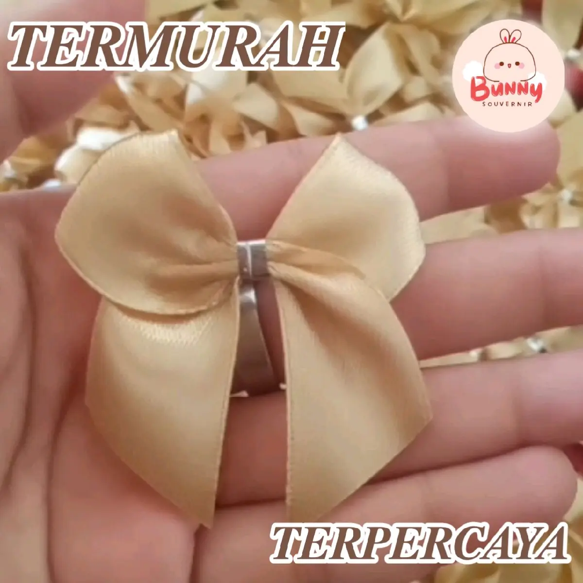 pita souvenir siap pakai isi 100 pcs pita siap tempel pita kado murah
