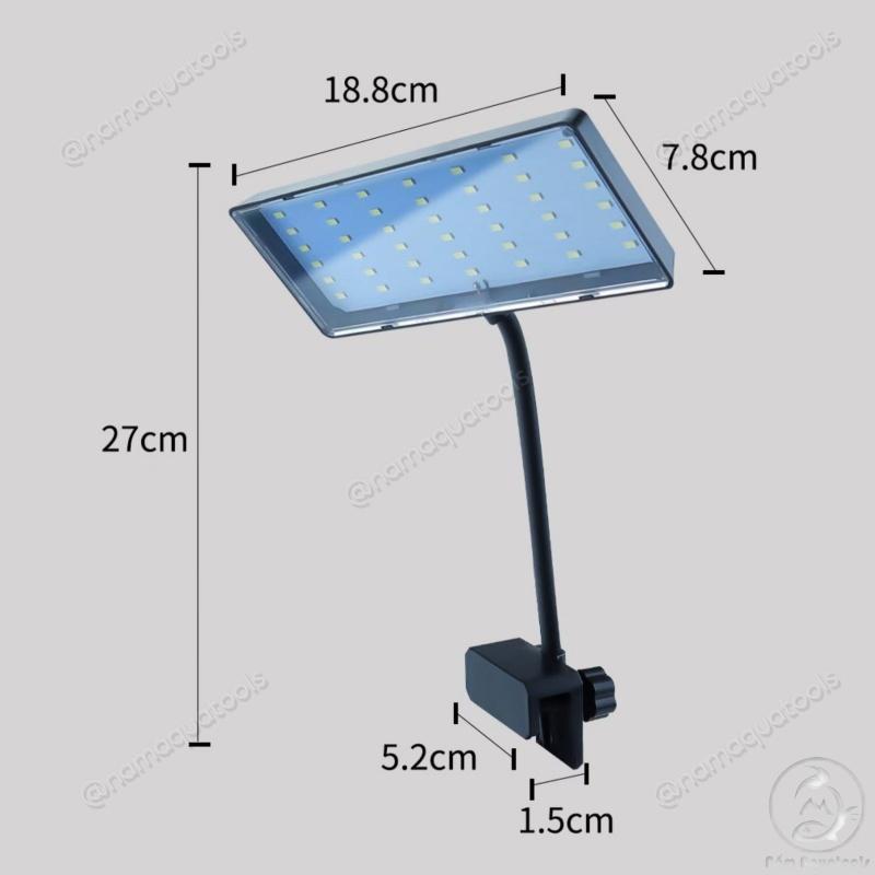 Neo-Helios FLAT S3 PLUS NANO | Đèn Led Kẹp Mini RGB 3 in 1 - Đánh Màu Cây và Cá Cực Đẹp 2