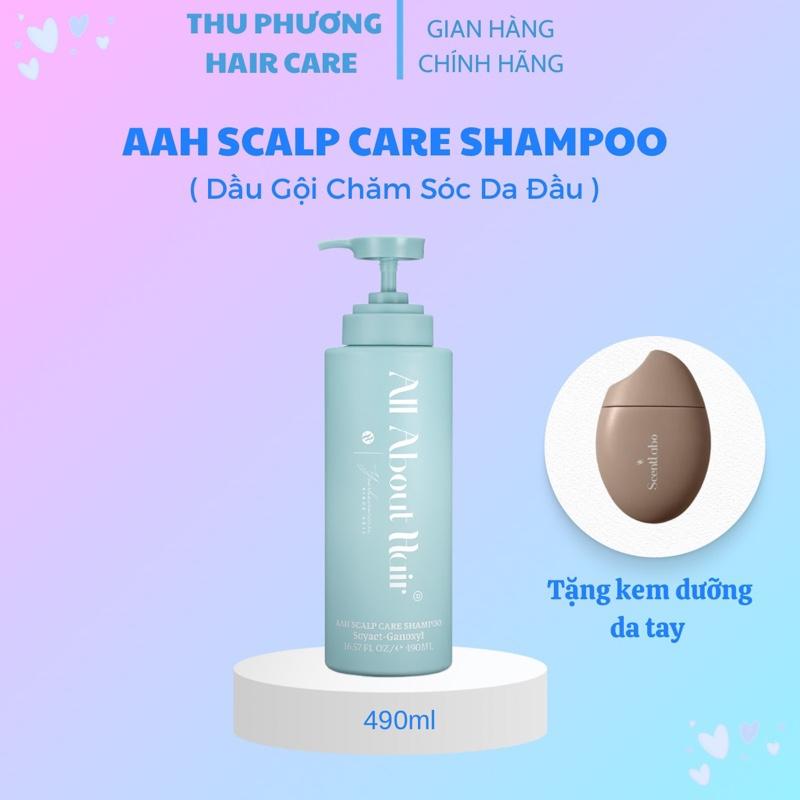   Sale Xả Kho - HSD 28 12 2027   Dầu Gội ALL ABOUT HAIR - AAH SCALP CARE SHAMPOO Soyact-Ganoxyl . Dầu Gội Nuôi Dưỡng Da Đầu Khỏe Tặng Kem Dưỡng Da Tay . Làm Tơi Và Bồng Tóc Giúp Tóc  Kiềm Dầu . Không chứa silicon . 