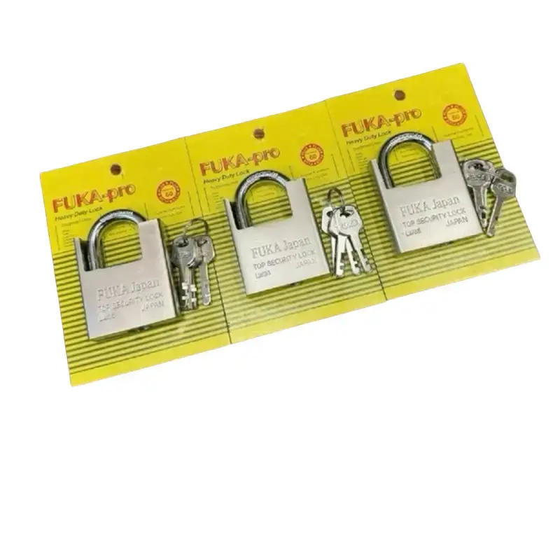 Combo 3 Ổ Khóa 60mm FUKA  JAPAN Chống Cắt Tiện Lợi .