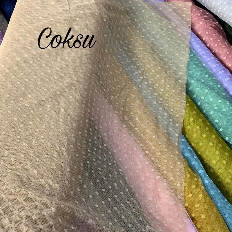 Kain tile dot premium / kain tile polkadot 8