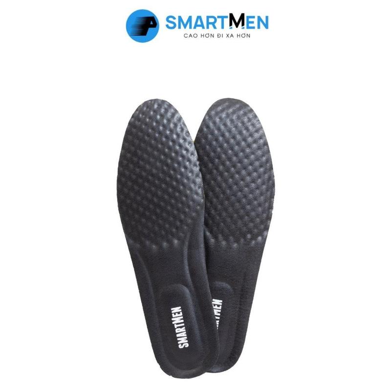 Lót giày chất liệu cao su non Smartmen nhẹ êm chân không gây mùi cho chân có thể cắt cho phù hợp với từng size giày