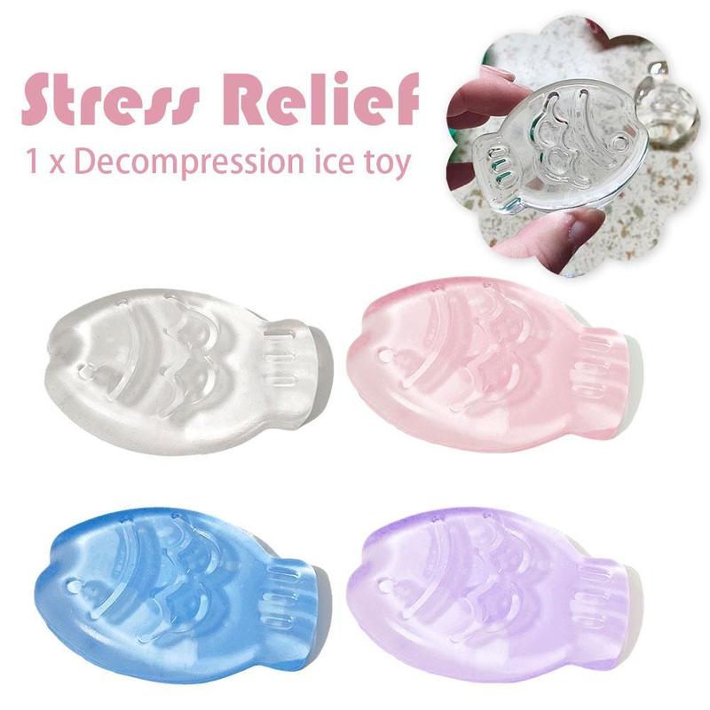 Product Introduction of Đồ Chơi Thư Giãn, Đồ Chơi Squishy Mini, Khối Băng Mochi, Đồ Chơi Căng Thẳng, Đồ Chơi Cá Căng Thẳng Kawaii, Trong Suốt, Hàng Mới Về, H4K6 13
