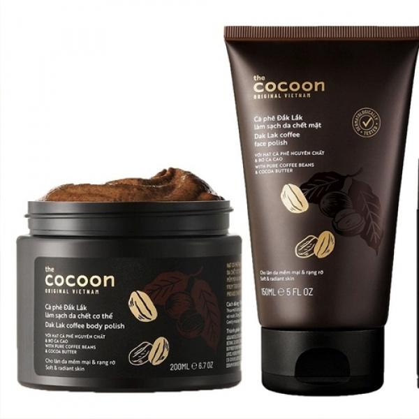 20242024Tẩy da chết cho mặt, cho body Cocoon Chiết xuất cà phê Đắk Lắk, cấp ẩm cho da, giúp da mềm mịn Skincare Nữ Trà Peel Da Women 0